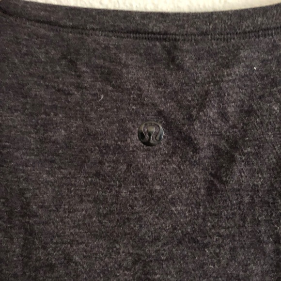 Lululemon cotton gray shirt - Picture 2 of 2